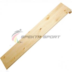 Купить Доска наклонная навесная 2000х260х40 мм (дерево) зацеп - брусок в Козельске 