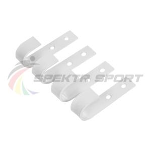 Купить Крюки подвесные (к-кт. 4 шт) для турника белые в Козельске 