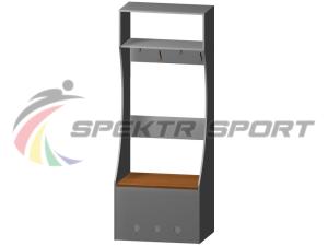 Купить Индивидуальное место хоккеиста (ЛДСП) ширина 800 мм в Козельске 