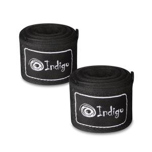 Купить Бинт боксёрский Indigo х/б, нейлон, 3 м  в Козельске 
