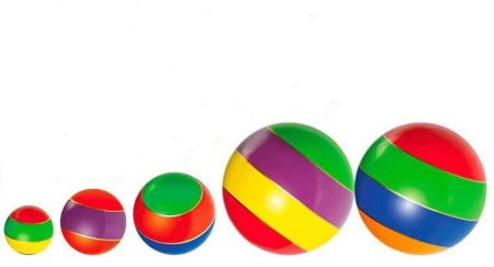 Купить Мячи резиновые (комплект из 5 мячей различного диаметра) в Козельске 